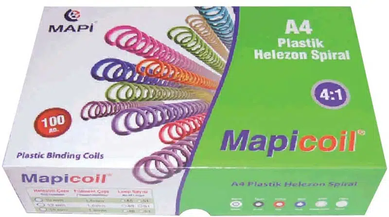 SPIRAL PLASTIK HELEZON SEFFAF 10MM
