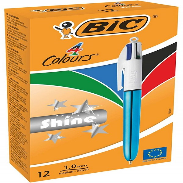 TUKENMEZ KALEM SHINE BIC 4 RENK TUKENMEZ KALEM SHINE BIC 4 RENK